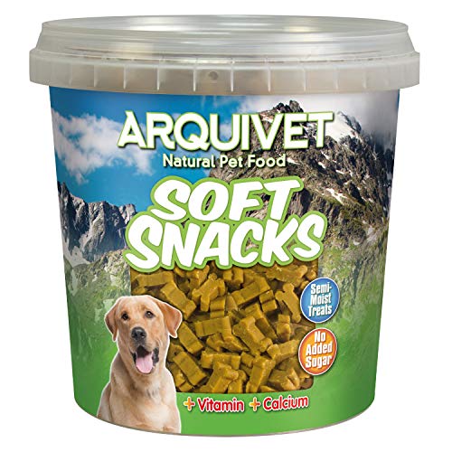 Arquivet, Soft Snacks für Hunde, Huhn, Hundesnacks in Knochenform, Leckerlis, Belohnungen und Leckerlis für Hunde, Snack Natural Hund, Premium, 800 g von Arquivet