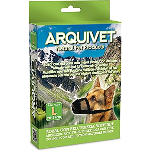 Arquivet 8435117819290 Nylon Maulkorb mit Netz Größe 4 von Arquivet