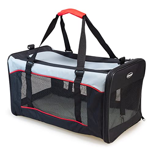 Arquivet Deluxe Transporttasche für Haustiere, Größe M, 46 x 25,5 x 26,5 cm, Transporttasche für Hunde und Katzen von Arquivet