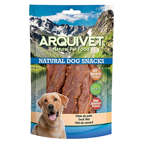 Arquivet Entenfilet, 350 g (1 Stück) – Natürliche Snacks für Hunde von Arquivet