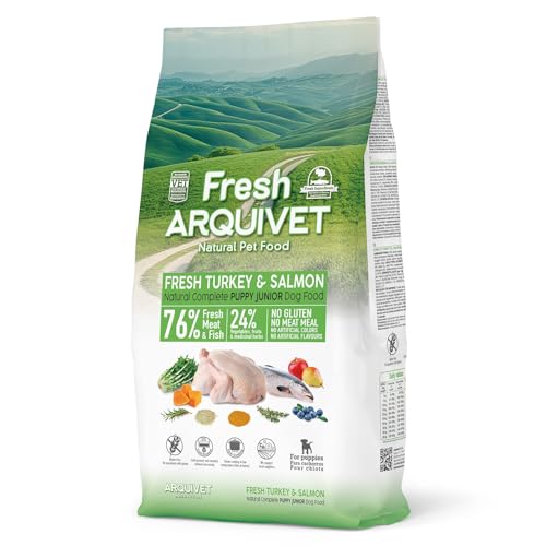 Arquivet Fresh Puppy Junior Pute & Lachs 10Kg - Halbfeuchtes Futter von Arquivet