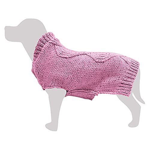 Arquivet Geflochtene Strickweste, rosa, XS/20 cm, 90 g von Arquivet