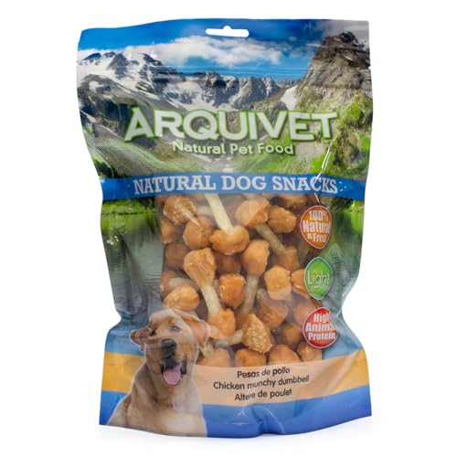 Arquivet - Hühnergewichte (1 kg) - Natürliche Snacks für Hunde von Arquivet