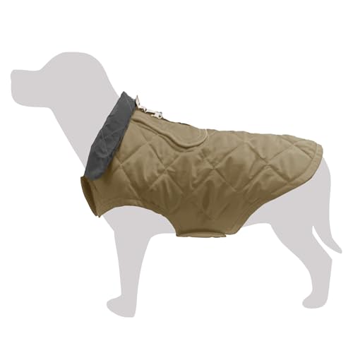 Arquivet Hundeweste Steppweste Beige 'Aconcagua' L 35cm Kälteschutz Hundeweste von Arquivet