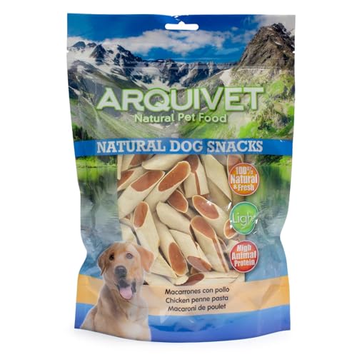 Arquivet - Makkaroni mit Huhn (1 kg) - Natürliche Snacks für Hunde von Arquivet