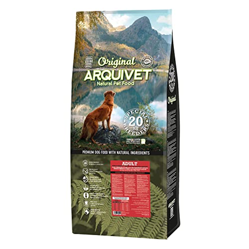 Arquivet Original – 20 kg – Futter für ausgewachsene Hunde – iberisches Schweinefleisch und Reis von Arquivet