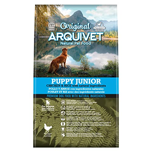 Arquivet Original Puppy 3 kg – Futter für Hunde, Welpen, Junge und stillende Mütter – Huhn und Reis – Hundefutter – Trockenfutter für Hunde – Hundefutter von Arquivet