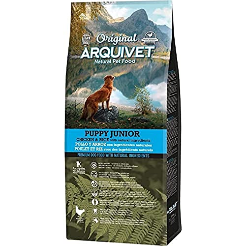 Arquivet Original Puppy Junior – Futter für Hundewelpen – Huhn und Reis – braun, 12 kg (1 Stück) von Arquivet