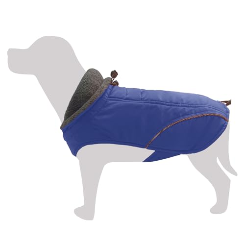 Arquivet Reflektierende Hundeweste Blau 'Cervino' L 35cm Kälteschutzweste Hundeweste von Arquivet