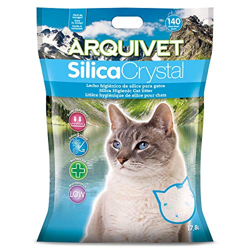 Arquivet Arena Katzenstreu, Silikonkristall, 17,8 l von Arquivet