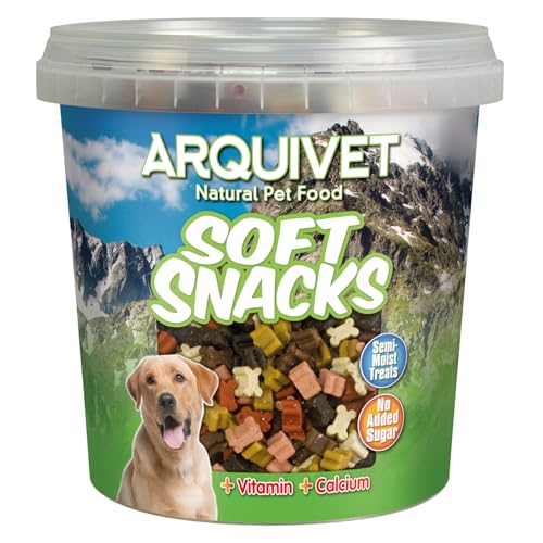 Arquivet Soft Snacks für Hunde Mini Knochen Mix 800 g von Arquivet