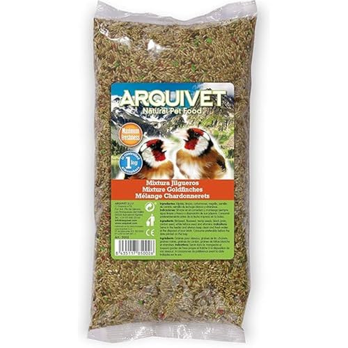 Arquivet Stieglitz-Mischung, 1 kg (1 Stück) – Vogelfutter. von Arquivet