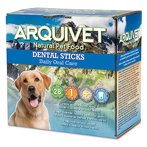 Arquivet Zahnsnacks für Hunde, Braun, 28 Einheiten (1er Pack) von Arquivet