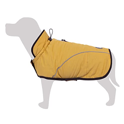 wasserdichte Honigfarbe Alaska - S / 25 cm - Hundebekleidung - Hilft, sie vor Kälte zu schützen - Zubehör für Haustiere - Mäntel, Sweatshirts, Pullover, Westen, Jacken, Pullover, wasserdicht und mehr von Arquivet