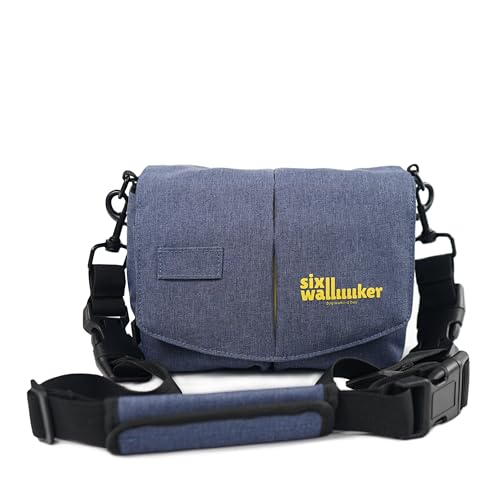 Arrivly SixWalker Gassi Tasche Hund Leckerlibeutel für Hunde mit Magnetverschluss, Praktischer Hundetasche Futterbeutel Bauchtasche Hundetraining, Multifunktionaler Leckerlitasche für Hunde (Blau) von Arrivly