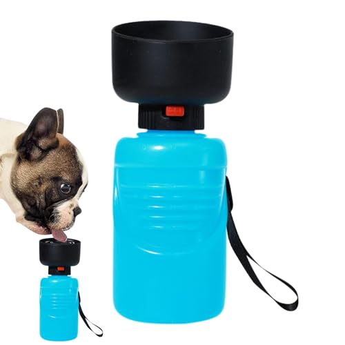 Arrovarp Wasserflasche für Hunde, Quetschwasserflasche für Hunde | Auslaufsichere Trinkflasche für Hunde,Squeeze Pet Wasserflasche, tragbares Hundewanderzubehör für Outdoor-Reisecamping von Arrovarp