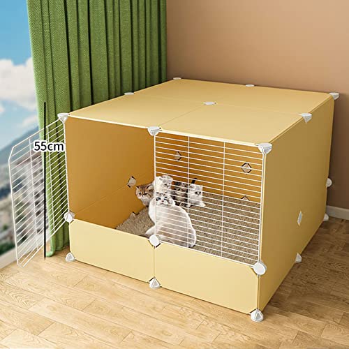 Indoor Large – Haustier-Laufstall, Kleintierkäfig mit Tür für kleine Haustiere, Kaninchen, Igel, Katzen, Meerschweinchen von ArtRay