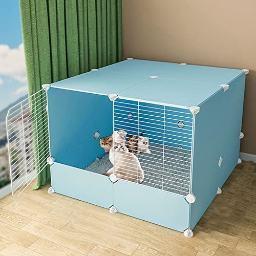 Indoor Large – Haustier-Laufstall, Kleintierkäfig mit Tür für kleine Haustiere, Kaninchen, Igel, Katzen, Meerschweinchen von ArtRay