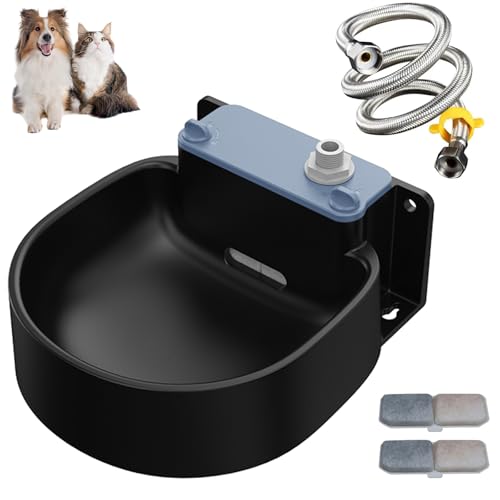 Artecare 2,199.9 g Automatischer Hund Wassernapf Wandmontage Automatischer Wassernapf für Hunde Auto Hund Wasserspender Selbstbefüllender Hund Wassernapf Geeignet für Hunde, Katzen, Rinder, Schafe, von Artecare