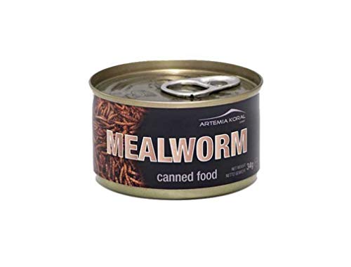 Artemia Konservierte Mehlwürmer Canned Mealworms Regular 34 g Dose 15151 (10-TLG.Set) von Artemia