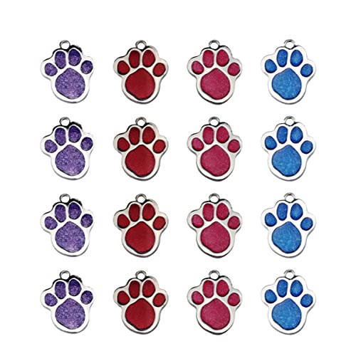 Artibetter 24st Hundemarke Aus Metall Personalisierte Hundemarke Kätzchen-id-Tag Kleine Hundemarken Kragen-Tags Nummernschild-erkennungsmarke Welpen-Tags Katzen-id-Tag Haustier Kätzchen Katze von Artibetter