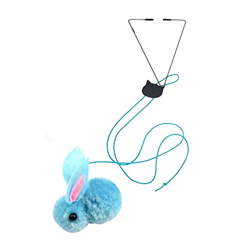 Asalinao Pet Cat Toy, Cat Mouse Toy Teaser und Übungsgerät für Katzen und Kätzchen zum Aufhängen an Tür, Fenster, Sear, Cat Cage (C, One Size) von Asalin