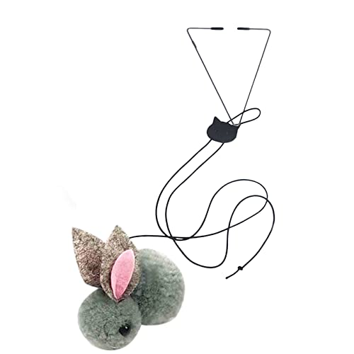 Asalinao Pet Cat Toy, Cat Mouse Toy Teaser und Übungsgerät für Katzen und Kätzchen zum Aufhängen an Tür, Fenster, Sear, Cat Cage (D, One Size) von Asalin