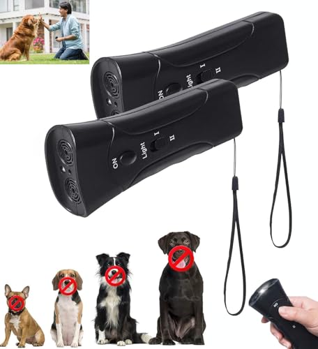 Ashopfun Delupets Max Trainer Bellkontrolle, Delupets Bellkontrolle, Delupets Trainer, Hundeabschreckungsgerät, Anti-Bell-Kontrollgerät für Hunde, 2 Stück von Ashopfun