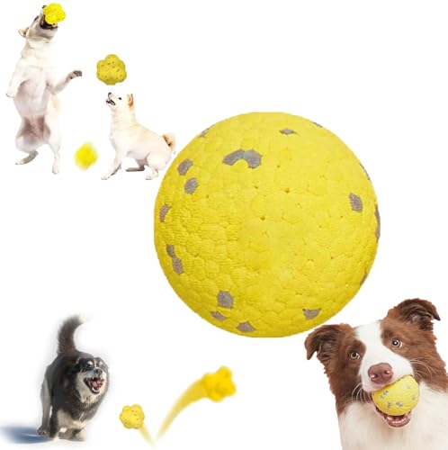 Ashopfun The Mellow-Dog Beruhigungsball, emotionaler Stützball, langlebiger Hunde-Kauball, beruhigender Ball, lustiges Spielzeug und Kauspielzeug für Hunde jeder Größe (Stil A) von Ashopfun