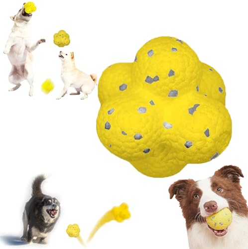 Ashopfun The Mellow-Dog Beruhigungsball, emotionaler Stützball, langlebiger Hunde-Kauball, beruhigender Ball, lustiges Spielzeug und Kauspielzeug für Hunde jeder Größe (Stil B) von Ashopfun