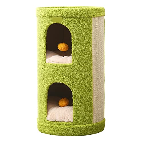 Katzenbaum Häuser Baumloch Katzentrage Klettern Integrierter Rahmen Katzenvilla Four Seasons Universal Winter Hot Cat Stretcher Katzenkratzplatte von AsiLoP