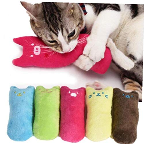 Asien Cat Chew Toy Biss Resistant Katzenminze Spielzeug Für Katzen Katzenminze Gefüllt Cartoon Mäuse Katze Zahnen Chew Spielzeug von Asien