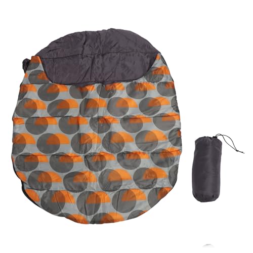 Asixxsix Haustierschlafsack, Wasserdichtes, Warmes Hundebett mit Aufbewahrungstasche für Reisen, Camping, Wandern (84,9 X 70,9 cm), Leicht, Tragbar, Maschinenwaschbar von Asixxsix