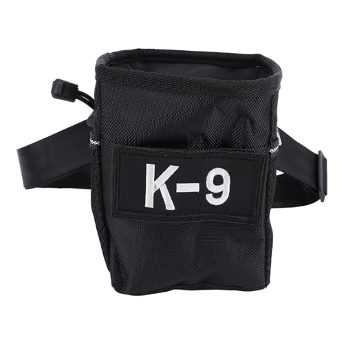 Asixxsix Hund behandeln Tasche, Große Kapazität Nylon Hundetraining behandeln Beutel Belohnung Beutel, Verstellbarer Gürtel Multifunktional Wasserdicht Welpen behandeln Taille Tasche von Asixxsix