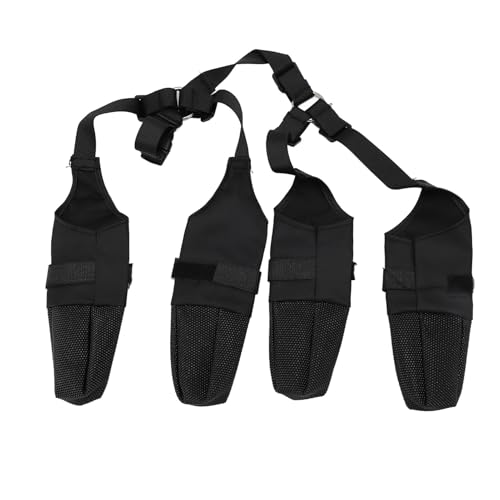 Asixxsix wasserdichte Hundestiefel, Hundepfotenschutz für Kleine und Mittelgroße Hunde, Verstellbare Hundeschuhe für Wandern, Schnee und Regen, rutschfeste Outdoor-Hundestiefel (L) von Asixxsix