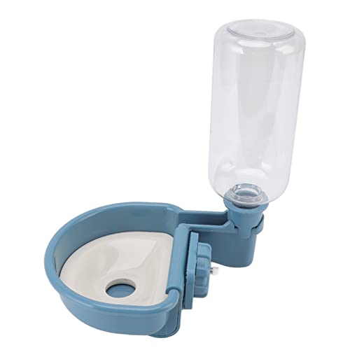 Hängender Wasserspender für Haustiere, 480 Ml, Kontrollierbares Wasservolumen, Automatische Schwerkraft, Hund, Katze, Tränke, Sicher, Abnehmbar, Automatisch, Kleine Haustier-Wasserschale für Welpen von Asixxsix