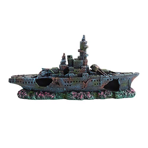 Askoll 281200 Ornament Warship M 24X4.5X11.5 von Askoll