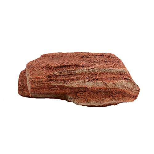 Askoll 281216 Ornament Stone RED M 13.4X7.4X5.2 von Askoll