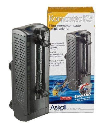 Askoll 952177 Ersatzschwamm für Filter Kompatto 3 / Fluval U3 von Askoll