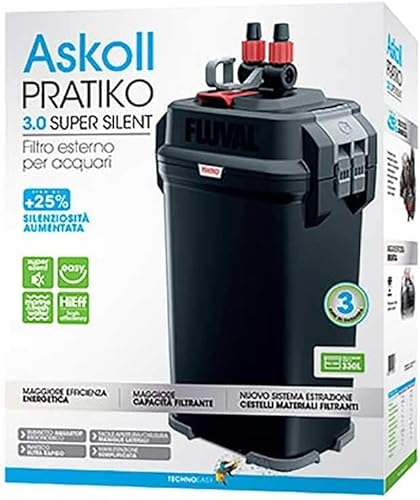 Askoll Pratiko 300 3.0 Super Silent Außenfilter für Aquarien bis 330 Liter von Askoll