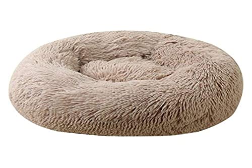 Astorpet | Super Donut Hunde- und Katzenbett für Haustiere, bequem und bequem, waschbar (Hellbraun, 2XS) von Astorpet