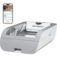 AstroPet Helios Series smarte Katzentoilette App gesteuert grau von AstroPet