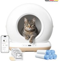 AstroPet Neptune Katzenklo Selbstreinigend mit Matte, APP-Steuerung 72L Selbstreinigende Katzentoilette, UV-Sterilisation, Mehrfacher Sicherheitsschutz,Große Fassungsvermögen für Mehrere Katzen AstroPet Neptune Katzenklo Selbstreinigend mit Matte, APP-Steuerung 72L Selbstreinigende Katzentoilette, UV-Sterilisation, Mehrfacher Sicherheitsschutz,Große Fassungsvermögen für Mehrere Katzen von AstroPet