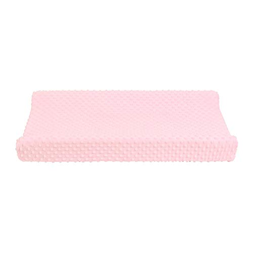 Asudaro Bezüge für Baby Wickelauflagen, Newborn Wickelauflagenbezug Wickelkissenüberzug Baby Touch Massage Dressing Wickeltische Wickelunterlage Wickelaufsatz für Wickeltisch, 81 * 41 * 13CM Rosa von Asudaro