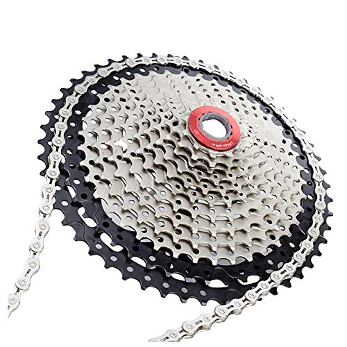 Asudaro Fahrradkette Hochfeste Universal Fahrrad Ketten aus Stahl für 6-7-8S / 9S / 10S / 11S / Single Speed Rennrad Mountainbike Bike Chain von Asudaro