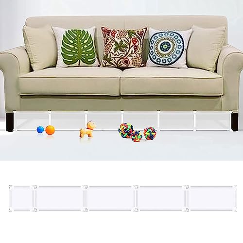 Asukohu 6x Spielzeug Blocker für Möbel unter dem Bett Ball Stopper für Hunde unter Sofa/Couch/Schrank für Barriere für Baby & Haustier unter der Couch Spielzeug Blocker von Asukohu