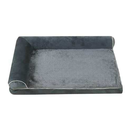 Asukohu Haustier-Sofa für kleine Hunde mit doppelter Kopfstütze, Eierkiste, Schaumstoff, waschbarer Bezug, Couch, Bett, rutschfest, Schlafkissen für Hunde Asukohu Haustier-Sofa für kleine Hunde mit doppelter Kopfstütze, Eierkiste, Schaumstoff, waschbarer Bezug, Couch, Bett, rutschfest, Schlafkissen für Hunde von Asukohu