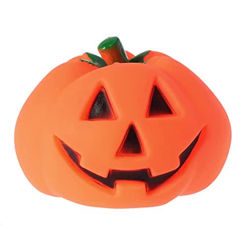 Asukohu Pet Dog Fun Pumpkin Anti-Kratzer Quietschender Hund für Katze interaktives Hundetraining Spielen von Asukohu