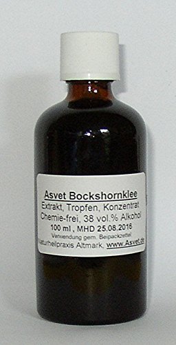 Asvet 100ml Bockshornklee Tinktur, Tropfen, Auszug, höchste Qualität ! von Asvet