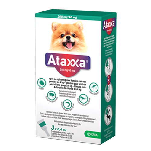 Ataxxa 1250mg/250mg spot-on - 10 bis 25 kg - 3 Pipetten von Ataxxa